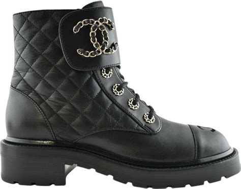 chanel ladies boots|Chanel combat boots 2023.